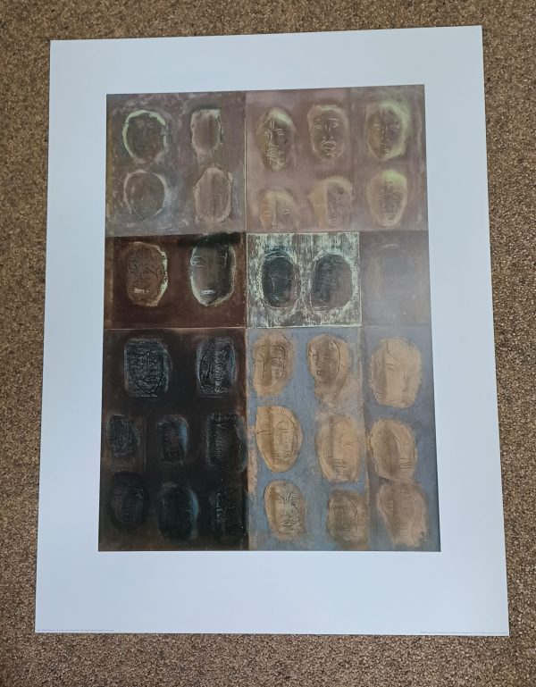 poster Sonia Lawson - Little faces 60 x 80 cm - Afbeelding 2