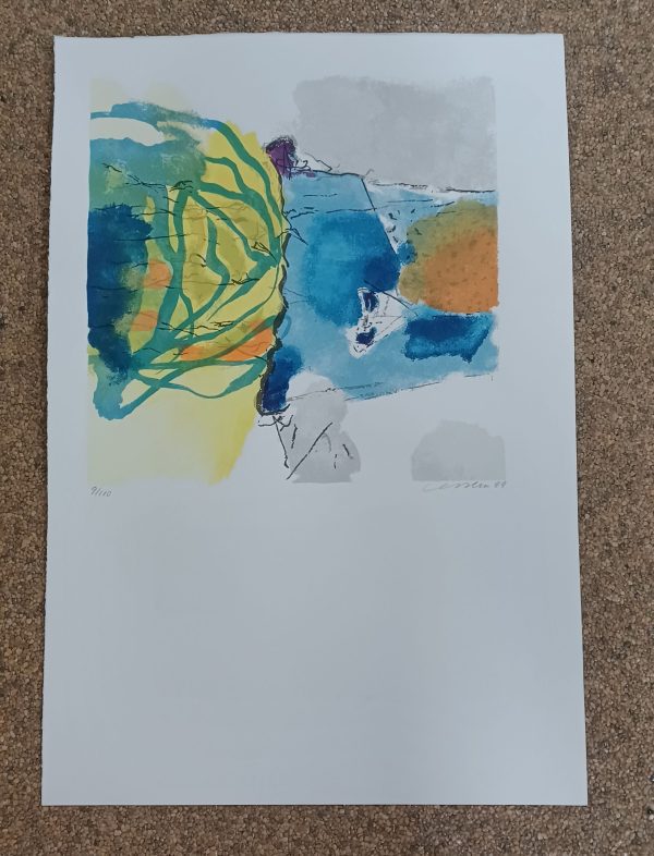 grafiek Henk van Vessem - Dutch Landscape I 38 x 56 cm