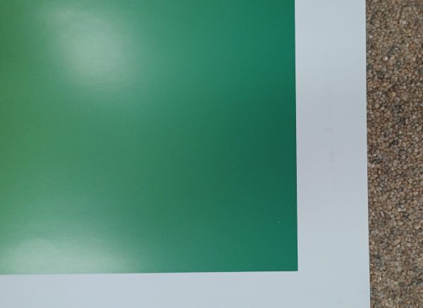 grafiek Jean Olf - Put or Cutting 50 x 70 cm vlekken in witte rand - Afbeelding 3