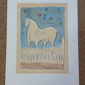 grafiek Paolo Righi  - Horse 47 x 66 cm