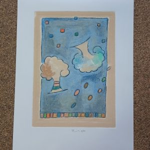 grafiek Paolo Righi - Trees 47 x 66 cm