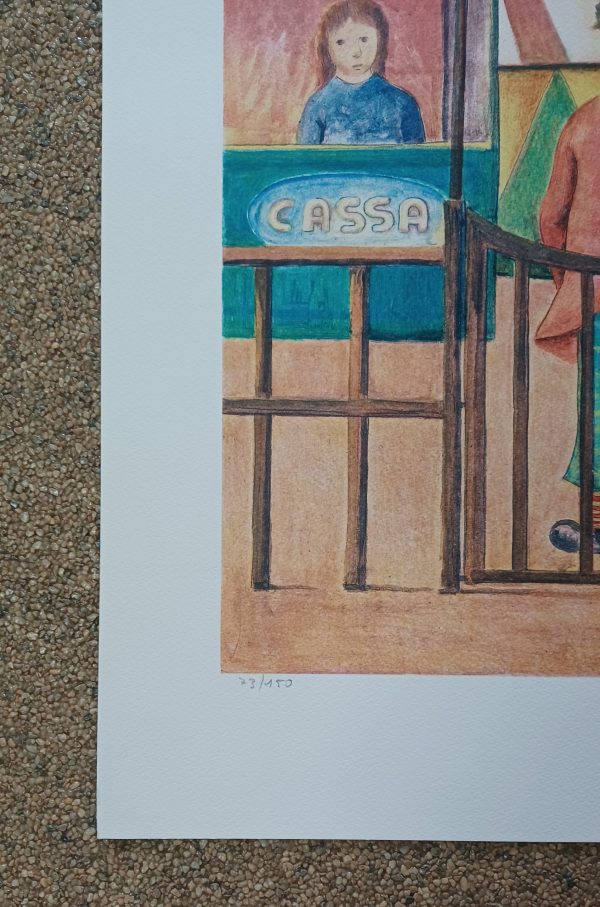 grafiek Roberto Masi - Ingresso al Circo  46 x 64 cm - Afbeelding 3