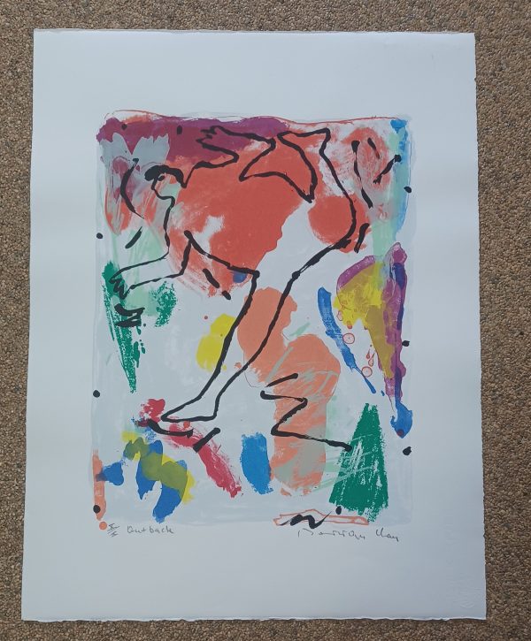 grafiek Dominique Chan -Outback 50 x 65 cm
