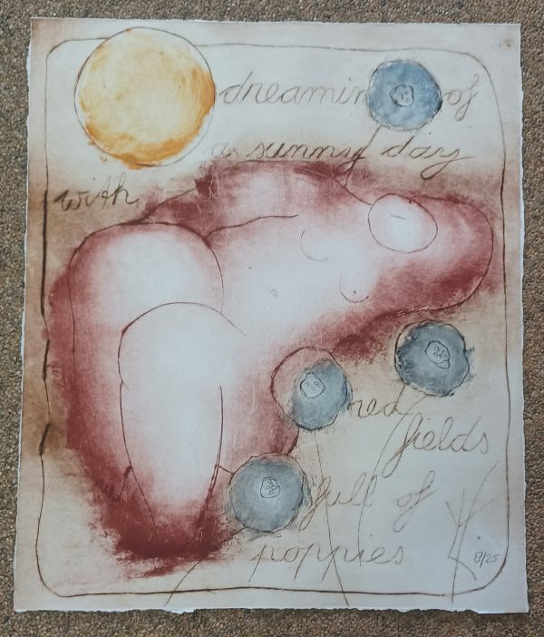 grafiek Ludy van Huffel - Dreaming of a sunny day - Afbeelding 2