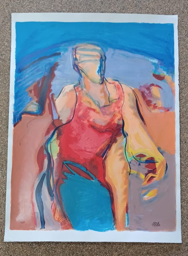 grafiek Arthur Bernard  - African queen 56 x 76 cm