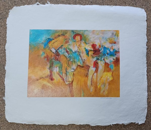 grafiek Arthur Bernard - Laying Woman 60 x 50 cm