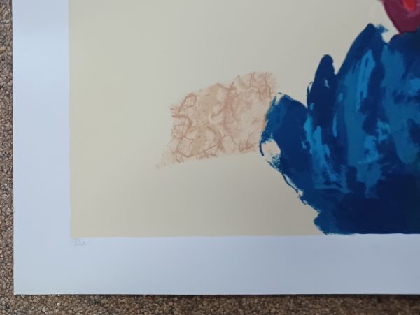 grafiek Henk van Vessem - De natuur ontvouwt zijn waaier 80 x 80 cm - Afbeelding 2