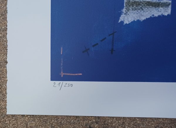 grafiek Bruno Haas - Abstract 66 x 47 cm - Afbeelding 2