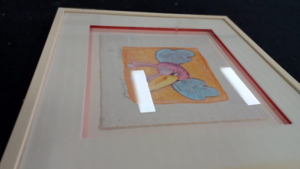 grafiek Sabine Tuchel - rare vogel II 43 x 41 cm - Afbeelding 4