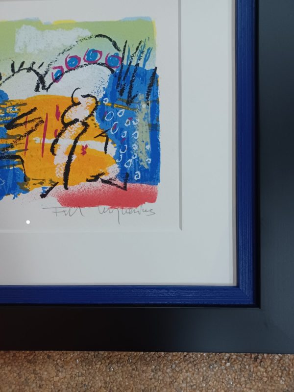 grafiek Frank Lengvenius - zonder titel 28.8 x 28.8 cm glasmaat - Afbeelding 4