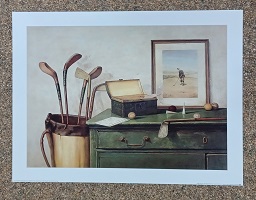 poster Art in Motion Fabrice Villeneuve - The Putter 40 x 30 cm