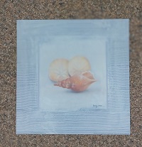 poster Art in Motion Sherry Loehr - Sand Dollar Bay 24 x 24 cm