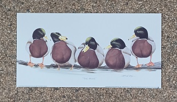 poster Art in Motion Art Lamay - the boys 25 x 13 cm