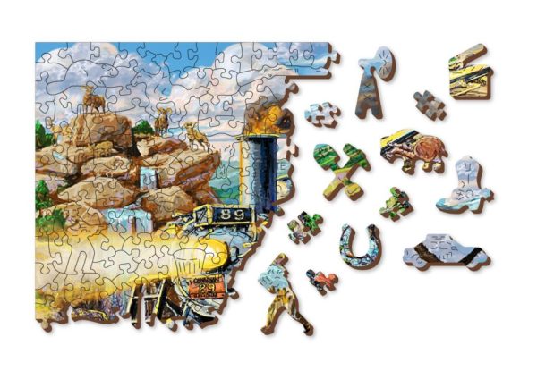 houten puzzel Wooden City - Railway (505) - Afbeelding 3