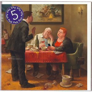 Kerstkaarten Marius van Dokkum - Alles naar wens? 5 pack