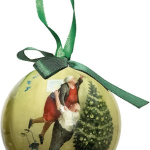 Kerstbal Marius van Dokkum - Kerstengel (7 cm)