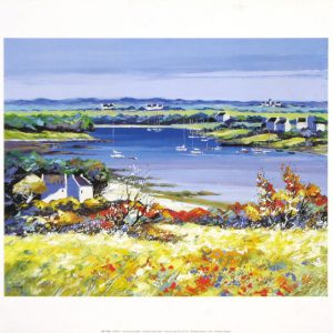 poster Universal Prints: Kerfily - Les Bords Du Golfe 30 x 24 cm