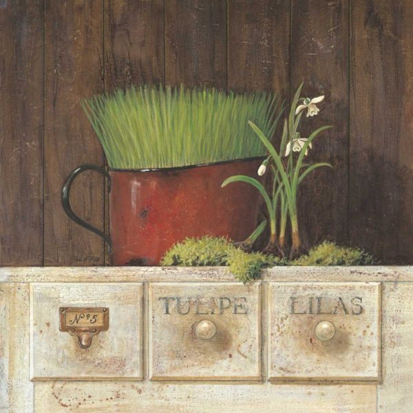 poster Arnie Fisk - Lilas 45 x 45 cm - Afbeelding 2