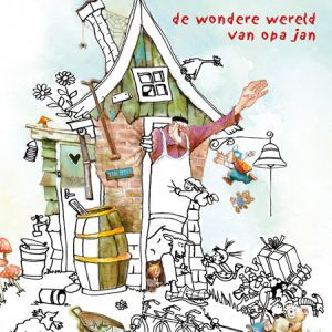 Kleurboek 'de Wondere wereld van opa Jan'