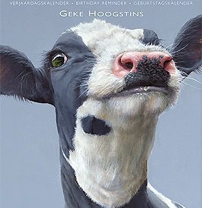 Art Revisited verjaardagskalender Geke Hoogstins -  Funny cows