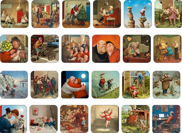 Art Revisited Memo Marius van Dokkum - Smile - Afbeelding 2