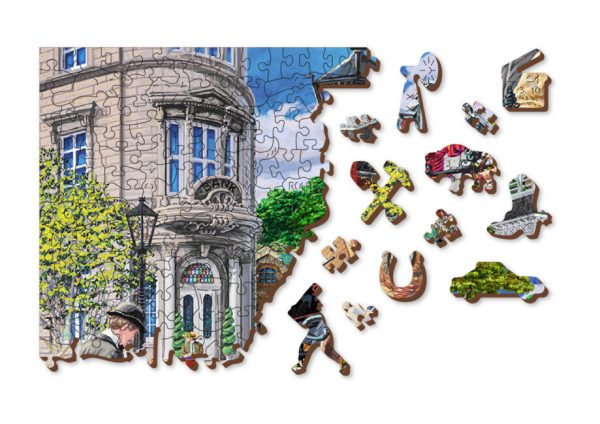 houten puzzel Wooden City - Main street  (505) - Afbeelding 4