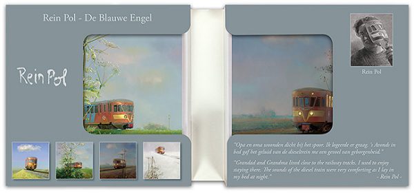 kaartenset Rein Pol - De blauwe engel - Afbeelding 2