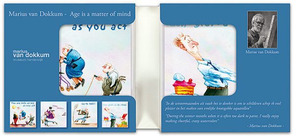 kaartenset Marius van Dokkum - Age is a matter of mind - Afbeelding 2