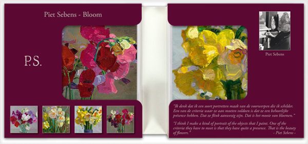 Art Revisited Kaartenset Piet Sebens - Bloom - Afbeelding 2