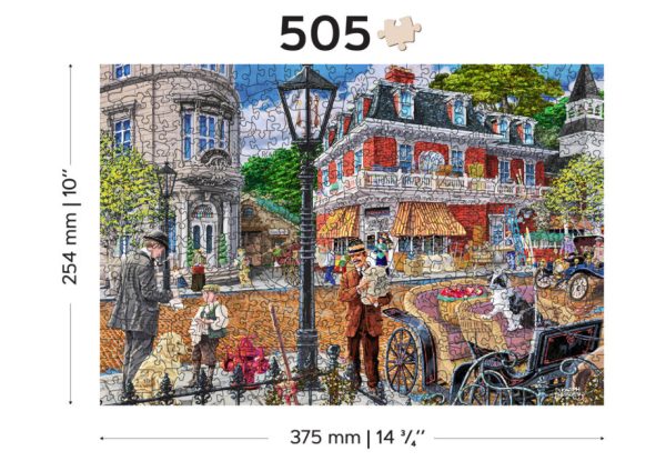 houten puzzel Wooden City - Main street  (505) - Afbeelding 6