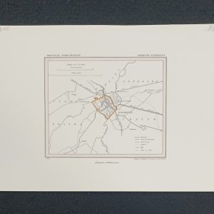 Kuyperkaartje Eindhoven 35 x 25 cm