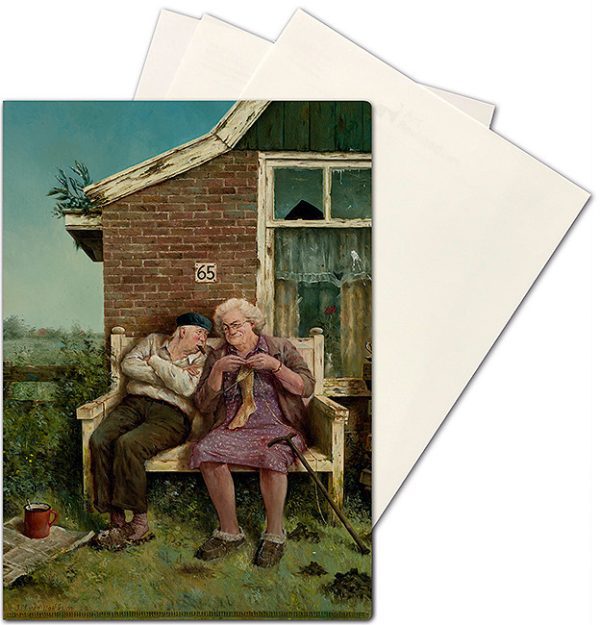 Art Revisited map Marius van Dokkum - Liefde vergaat niet (insteekhoes) - Afbeelding 2