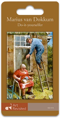 Art Revisited Koelkastmagneet Marius van Dokkum - Doe het zelver - Afbeelding 2