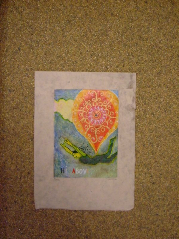 grafiek Himajuwita Pakum  - Hi above 25 x 35 cm