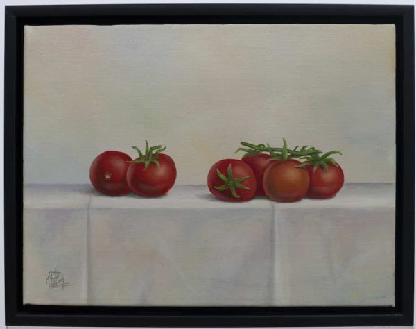 schilderij Kitty Dillen - Tomaten 40 x 30 cm