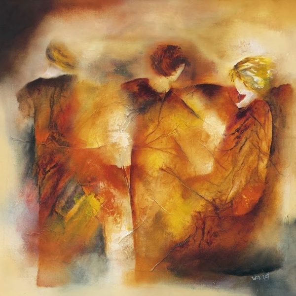 poster Wil Lof - Meet Together II  30 x 30 cm