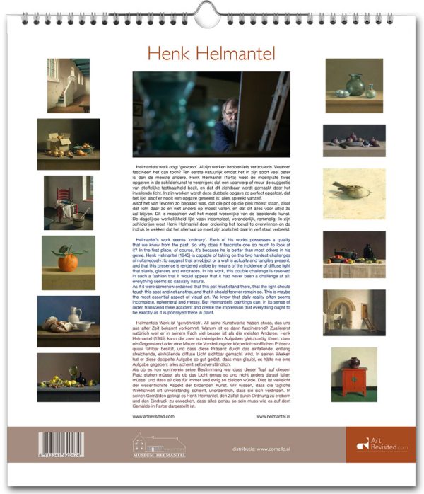 Art Revisited  jaarkalender Henk Helmantel  2026 - Afbeelding 2