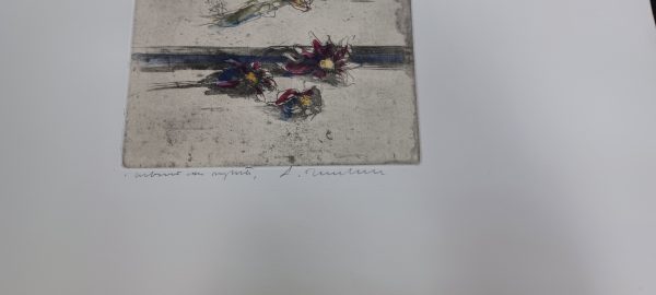 grafiek Alessandro Nocentini - Margherite 70 x 50 cm - Afbeelding 4