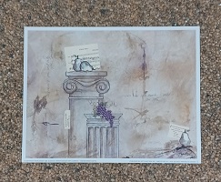 poster Art in Motion Susan B. Parker - i never knew 21 x 16.5 cm