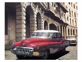 poster PGM C.J. Groth - Cuban Cars I 40 x 30 cm