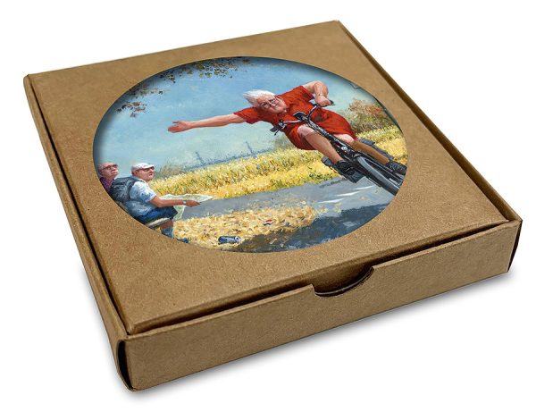 Art Revisited Onderzetters Marius van Dokkum - Assorti 6 stuks - Afbeelding 2