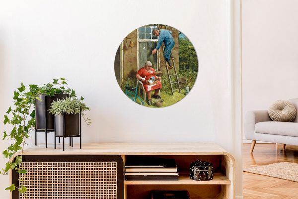 Art Circle Marius van Dokkum - Doe-het-zelver dibond 30 cm - Afbeelding 2
