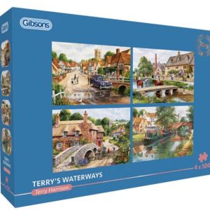 puzzel Gibsons Terry’s Waterways  (4 x 500)