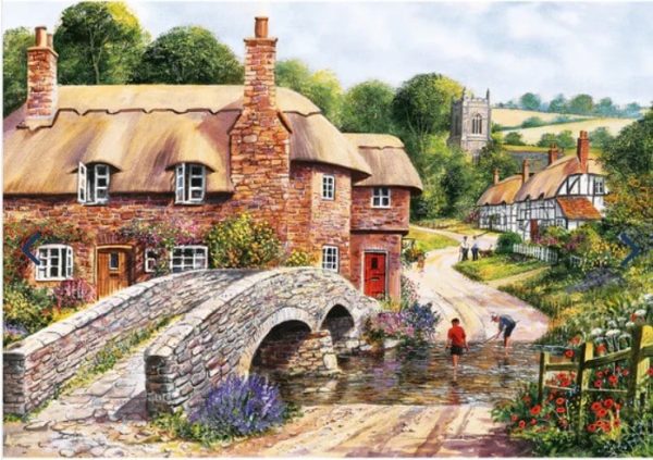 puzzel Gibsons Terry’s Waterways  (4 x 500) - Afbeelding 3