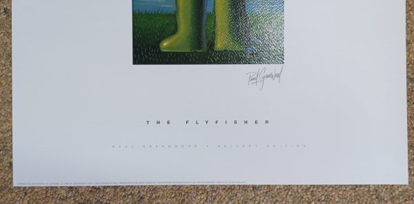 poster Verkerke: Paul Greenwood - The Flyfisher 40 x 50 cm - Afbeelding 2