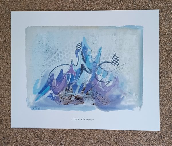 poster Verkerke: Ibo Dreyer - Abstract I 50 x 40 cm