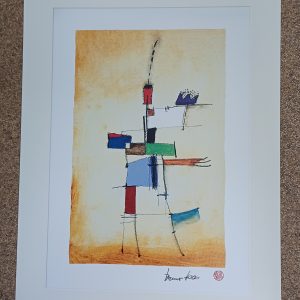 poster Verkerke: Bruno Haas - Die spur 60 x 80 cm