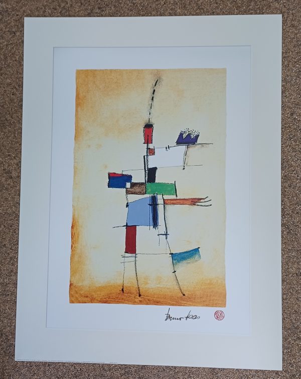 poster Verkerke: Bruno Haas - Die spur 60 x 80 cm
