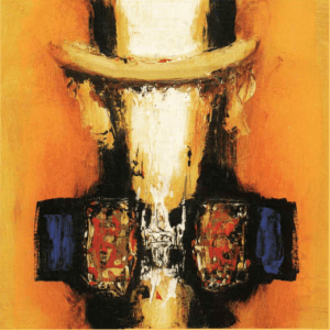 poster Verkerke: Hans Van Horck - Yellow maat 40 x 40 cm