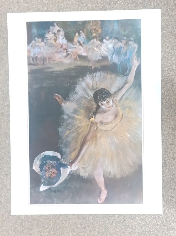 poster Verkerke: Edgar Degas - Fin d'arabesque 60 x 80 cm